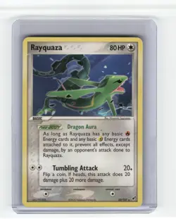 Rayquaza Deoxys Rare Pokemon Near Mint or Better - Image 1