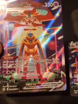 Deoxys Vmax Gg45 ENGLISH NM & Deoxys Vmax 222 JAPANESE NM Pokemon Tcg - Image 5