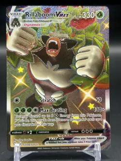 Pokemon TCG - Rillaboom VMAX - Shining Fates SV106/SV122 Shiny Vault - Image 1