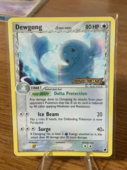 Dewgong 15/101 Rare Reverse Holo Dragon Frontiers 2006 Pokemon Card LP - Image 1