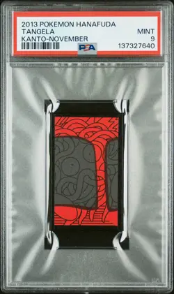 2013 POKEMON HANAFUDA KANTO NOVEMBER TANGELA PSA 9 - Image 1