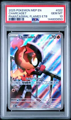 2025 POKEMON PHANTASMAL FLAMES ELITE TRAINER BOX CHARCADET PSA 10 - Image 1