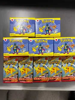 Pokemon Card McDonald's Promo 5Pack Pikachu 020/M-P and Random Card Japanese - Image 1