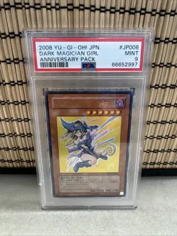 Dark Magician Girl YAP1-JP006 Anniversary Pack 2008 Yu-gi-oh Japanese PSA 9 - Image 1
