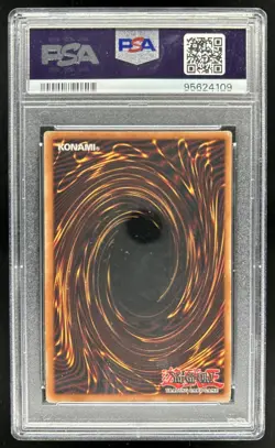 2003 Yu-gi-oh! Booster Dark Magician #bpt-007 PSA 7 - Image 2