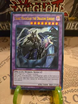 Yu-Gi-Oh Dark Magician the Dragon Knight LEDD-ENA00 Legendary Dragon 1st Ed LP - Image 1