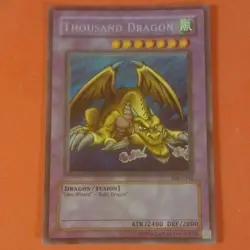 Konami Thousand Dragon MRD-143 Metal Raiders Unlimited Secret Rare Fusion Wind - Image 1