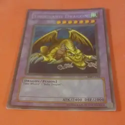 Konami Thousand Dragon MRD-143 Metal Raiders Unlimited Secret Rare Fusion Wind - Image 3