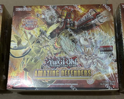 YuGiOh! TCG THREE Amazing Defenders Booster Box 1st Edition English 3x - Image 3
