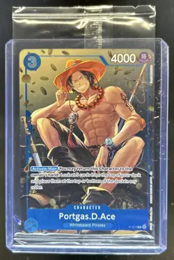 2025 One Piece The Best Vol. 2 Portgas D. Ace Promo #P-074 - Image 1