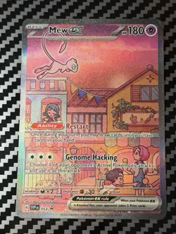 Mew ex 053 Sv: Scarlet & Violet 151 Promo Cards Holo Pokemon TCG HP - Image 1