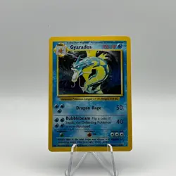 Pokemon Gyarados 6/102 Base Set HOLO – Near Mint/Mint WOTC Vintage Card 🔥 - Image 1