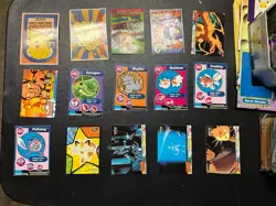 Pokemon Topps Cards lot and Pokemon TCG accessories and code card lot - Image 2