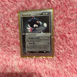 Pokemon TCG Sneasel EX Ruby & Sapphire Holo Ultra Rare Card 103/109 - Image 1