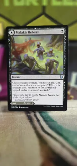 Malakir Rebirth Zendikar Rising NM Regular Card, Magic the Gathering - Image 1