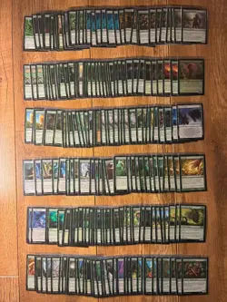 Magic: The Gathering | 228 Card Lot | Green | All Near-mint - Image 1