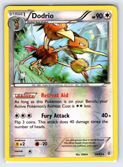 Dodrio 56/83 2016 Generations 20th Anniversary Pokemon Card Reverse Holo Nm/Vlp - Image 1