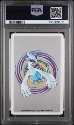 2000 POKEMON SILVER VERSION PLAYING CARDS 10 OF SPADES #243 RAIKOU PSA 10 - Image 2