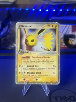 Pokemon TCG Jolteon EX Delta Species Holo Card 109/113 - Image 1