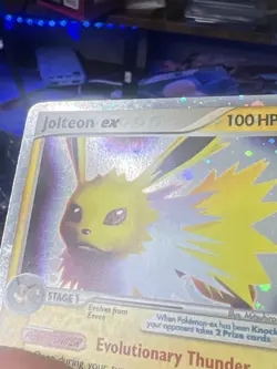 Pokemon TCG Jolteon EX Delta Species Holo Card 109/113 - Image 3