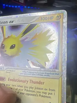 Pokemon TCG Jolteon EX Delta Species Holo Card 109/113 - Image 4