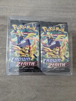 36 x CROWN ZENITH Sealed BOOSTER PACKS With Case 10 Pokemon Cards Per Pack - Image 2