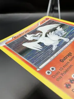 Pokemon TCG Reshiram BW004 - English Black & White Black Star Promo Holo Card LP - Image 3