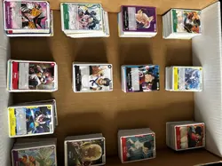 One Piece TCG 1300+ Card Lot, 300+ Holos, C/UC, Rares, Super Rares! - Image 1