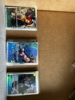 One Piece TCG 1300+ Card Lot, 300+ Holos, C/UC, Rares, Super Rares! - Image 3