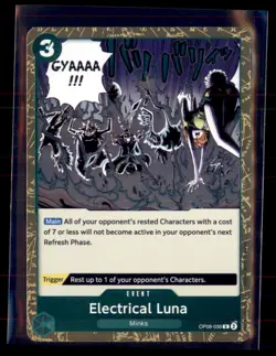 One Piece Two Legends OP08-036 Electrical Luna Holo 4 card lot - Image 1