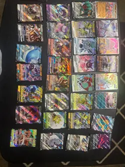 Pokemon Card Lot Official TCG Cards Ultra RARE Included | GX EX or Mega EX| VMAX - Image 1