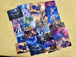 MTG Final Fantasy Art Series card lot - 20 cards - Image 1