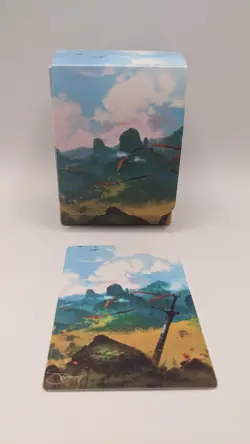 Legion MTG Deck Box Velinov Plains Magic The Gathering Holds 100 Sleeved Cards - Image 1