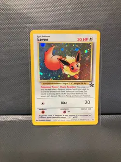 EEVEE BLACK STAR PROMO WOTC (NM) HOLO VINTAGE POKEMON CARD - Image 1