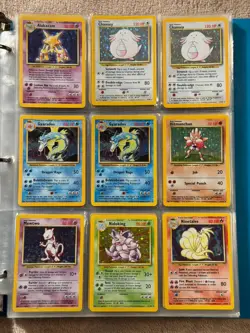 Pokemon Vintage 1999 WOTC Base, Fossil, Jungle Card Lot. 28 Holos! 87 Cards. - Image 1