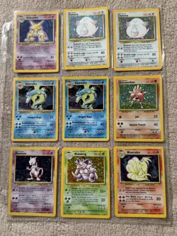 Pokemon Vintage 1999 WOTC Base, Fossil, Jungle Card Lot. 28 Holos! 87 Cards. - Image 4
