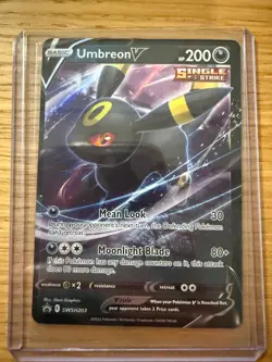 Pokemon Umbreon V - Promo SWSH: Sword & Shield Promo Cards SWSH203 NM #SWSH203 - Image 1
