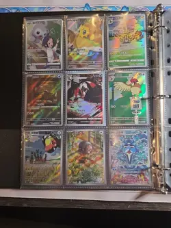 Pokemon Card Lot Binder V/VMAX IR Hits Ex 180 Cards NM Full Art - Image 2