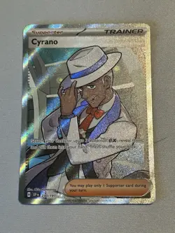 Cyrano 230/191 Sv08: Surging Sparks Holo Card Near Mint Condition - Image 1