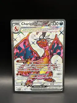 Charizard ex 056 - Pokemon Scarlet & Violet Black Star Promo Card - NM - Image 1