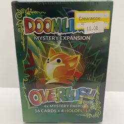 Doomlings Overlush Mystery Expansion Box 56 Cards + 4 Holofoils Sealed Box NEW - Image 1