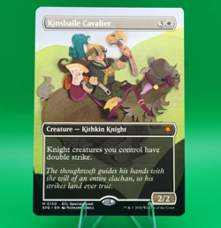 Kinsbaile Cavalier | 130 | Mythic | Borderless Regular | Special Guests | MTG - Image 1