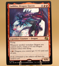 Lathliss, Dragon Queen | #074 | Rare | Reg | FDN Jumpstart J25 | Pack Fresh - Image 1
