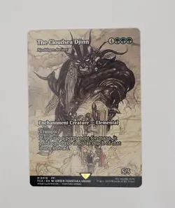 The Cloudsea Djinn - Nyxbloom Ancient (Showcase) - FF: Through the Age Reg NM - Image 1