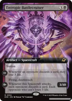 Entropic Battlecruiser (Extended Art) [EOE - 332] - NM [Normal] TCG MTG - Image 1