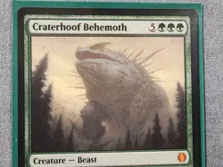 Magic The Gathering MTG CRATERHOOF BEHEMOTH Jumpstart NM Near Mint - Image 3