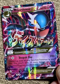 Pokemon TCG M Gardevoir EX Full Art Holo Card 112/114 XY-Steam Siege Ultra Rare - Image 2