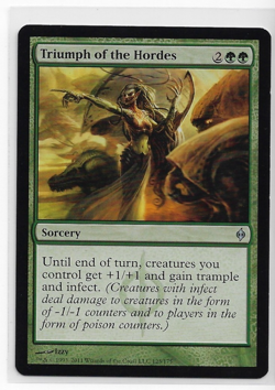 Triumph of the Hordes New Phyrexia Regular (MP) 123/175 - Image 1