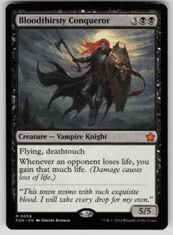 Bloodthirsty Conqueror Normal M Foundations 58 NM - Image 1