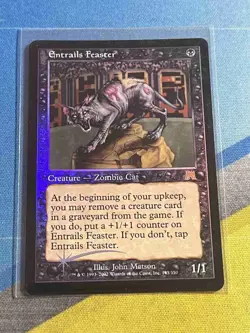 Magic the Gathering MTG Onslaught ENTRAILS FEASTER Foil - Image 1